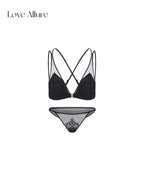 Briar • レースノンワイヤーブラ&ハーフバックショーツセット