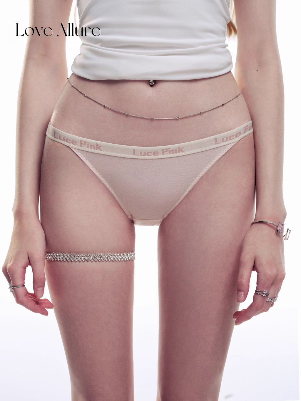 Luce Pink • ハーフバックショーツ