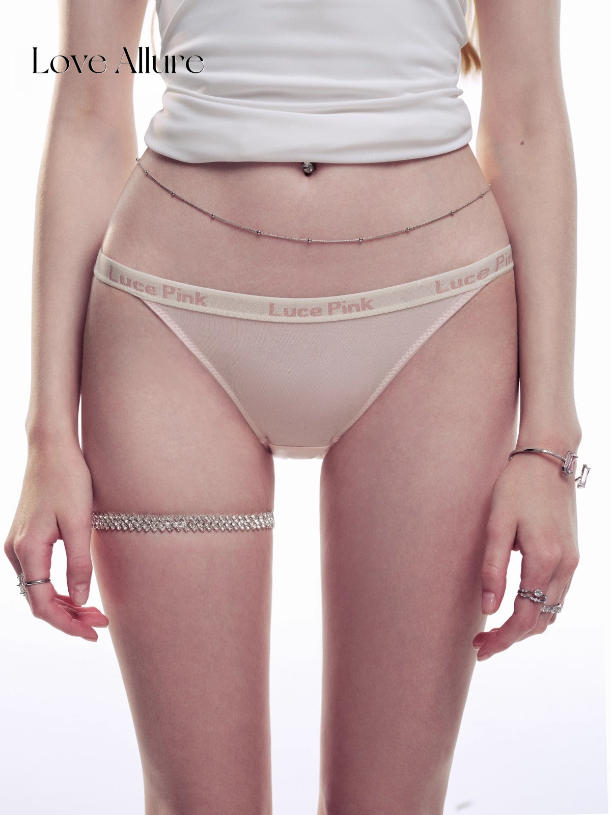 Luce Pink • ハーフバックショーツ