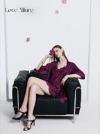 Sybil • レースガウン＆ベビードールセット