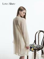 Serena • シフォンガウン付きベビードール