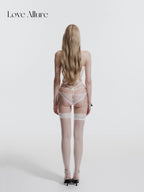 Rouge • レースハーフバックショーツ