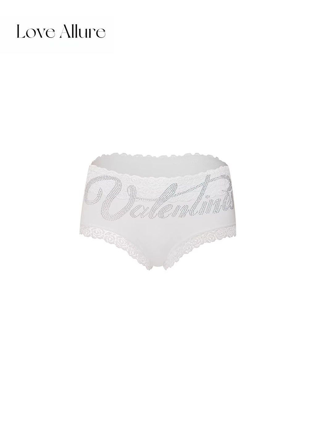 Valentines • ラインストーンレースショーツ