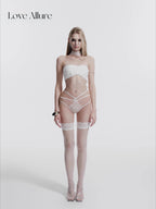 Rouge • レースハーフバックショーツ