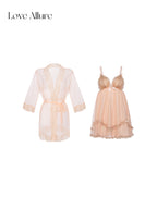 Isla • レースガウン＆ベビードールセット