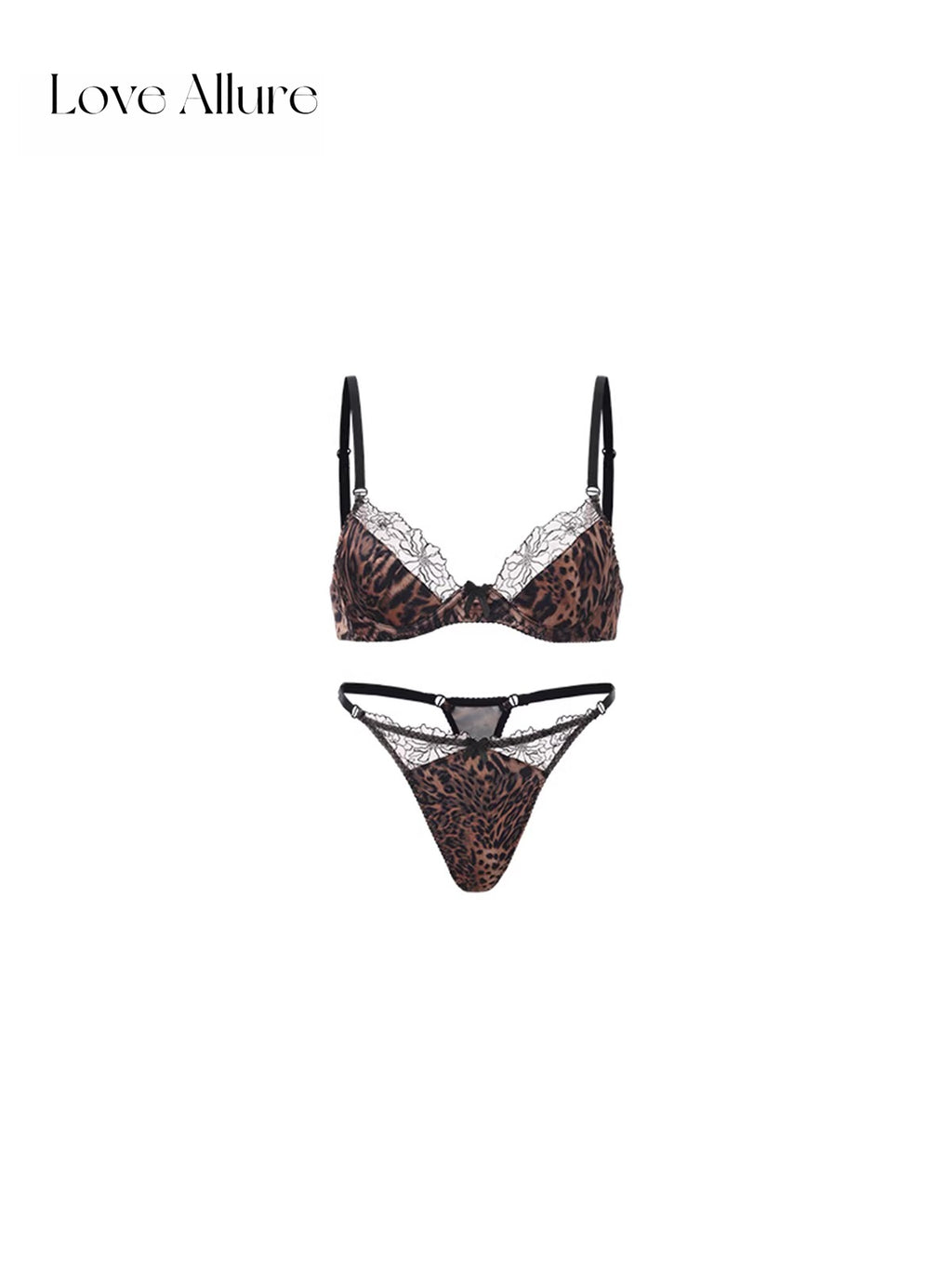 Lynx • レースブラ&Tバックショーツセット