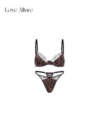 Lynx • レースブラ&Tバックショーツセット