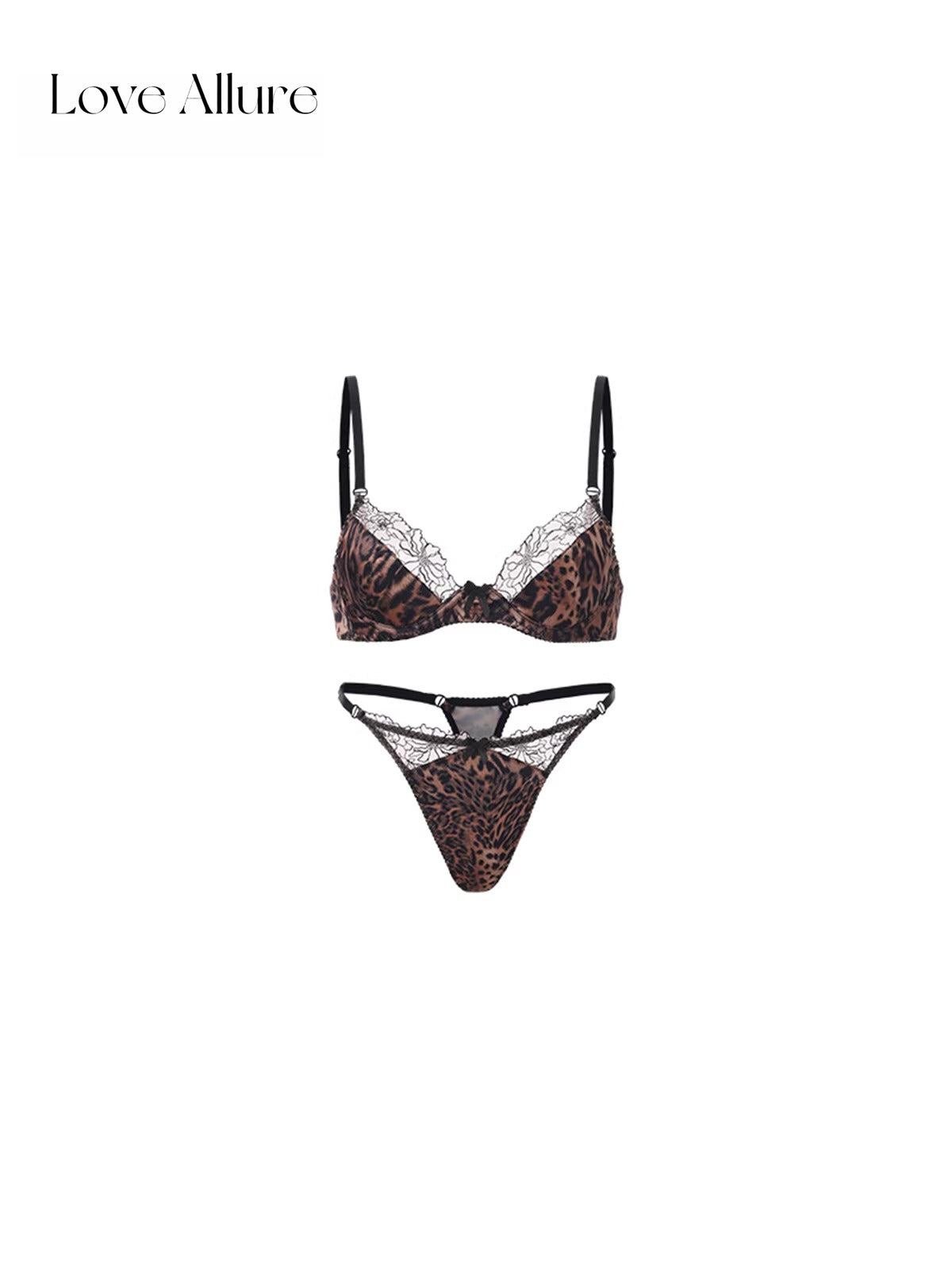 Lynx • レースブラ&Tバックショーツセット