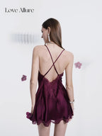 Sybil • レースガウン＆ベビードールセット