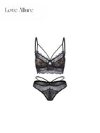 Sira • レースブラ&ハーフバックショーツセット