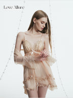 Isla • レースガウン＆ベビードールセット