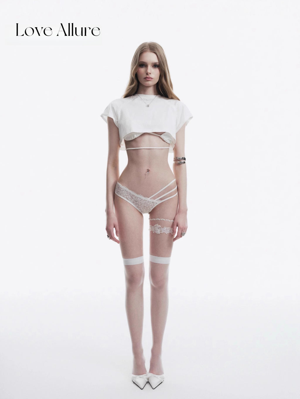 Iris • レースハーフバックショーツ