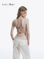 Duchess • レースハーフバックショーツ