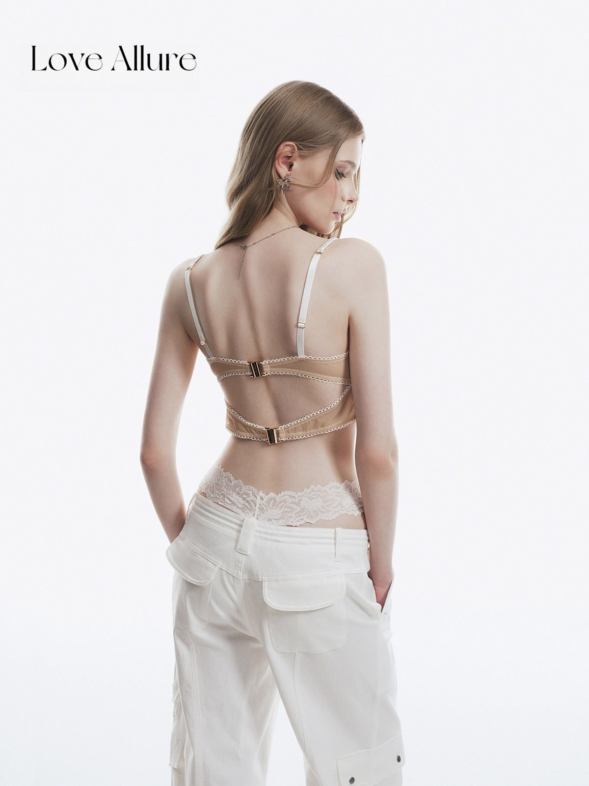 Duchess • レースハーフバックショーツ