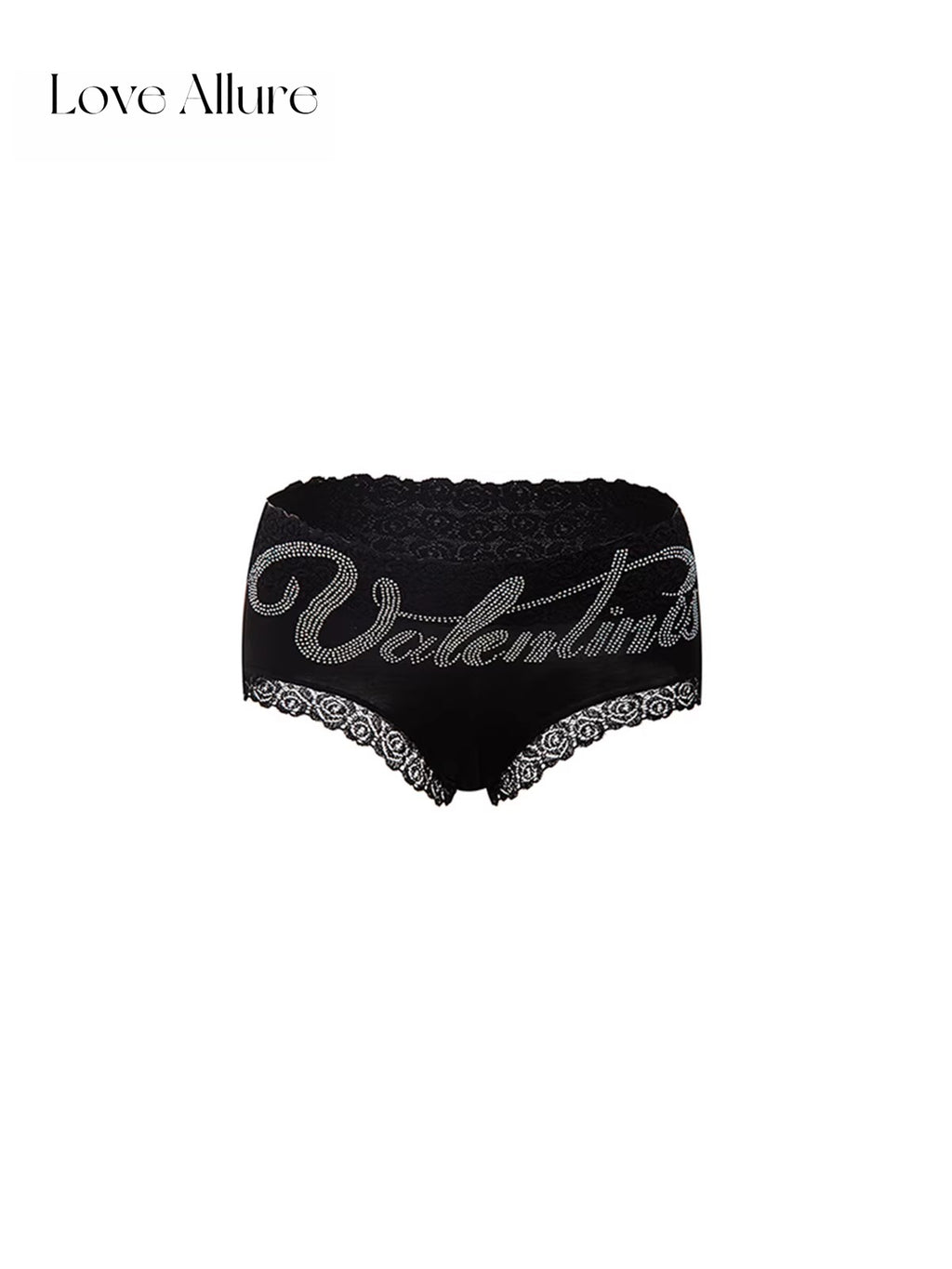 Valentines • ラインストーンレースショーツ