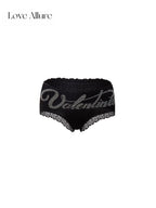 Valentines • ラインストーンレースショーツ