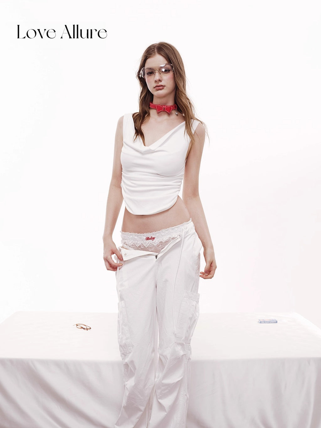 Cara • レースハーフバックショーツ