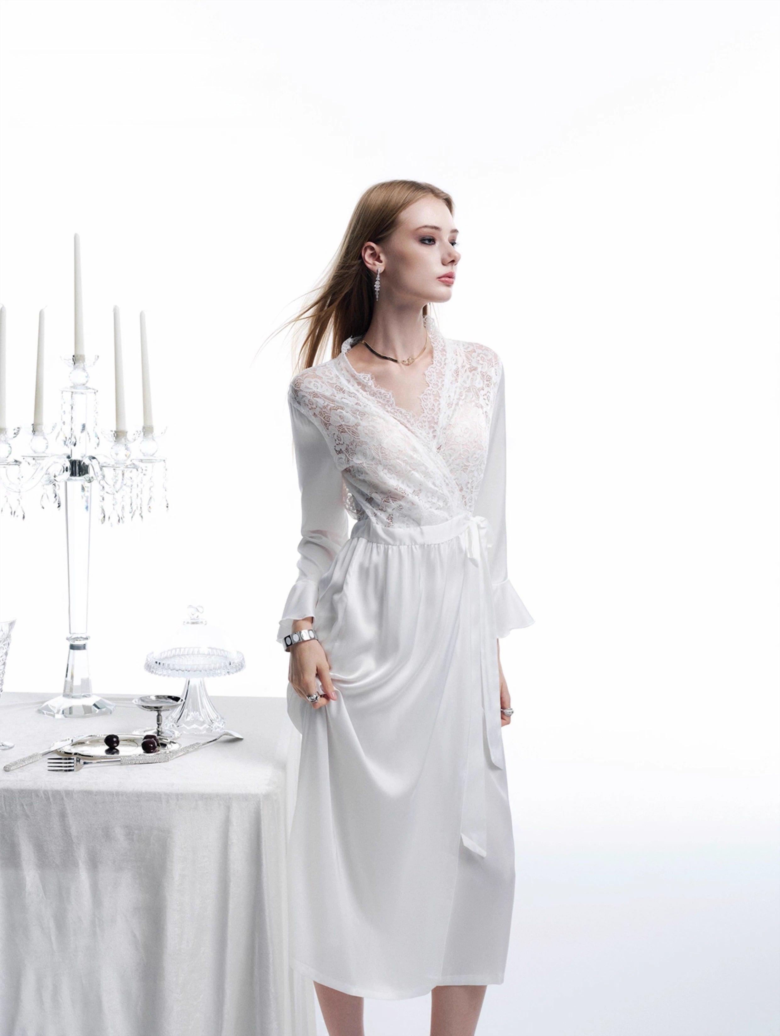 Filia • レースワンピースルームウェア