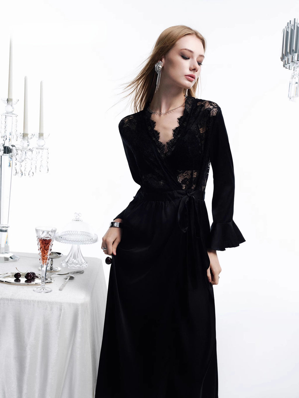 Filia • レースワンピースルームウェア