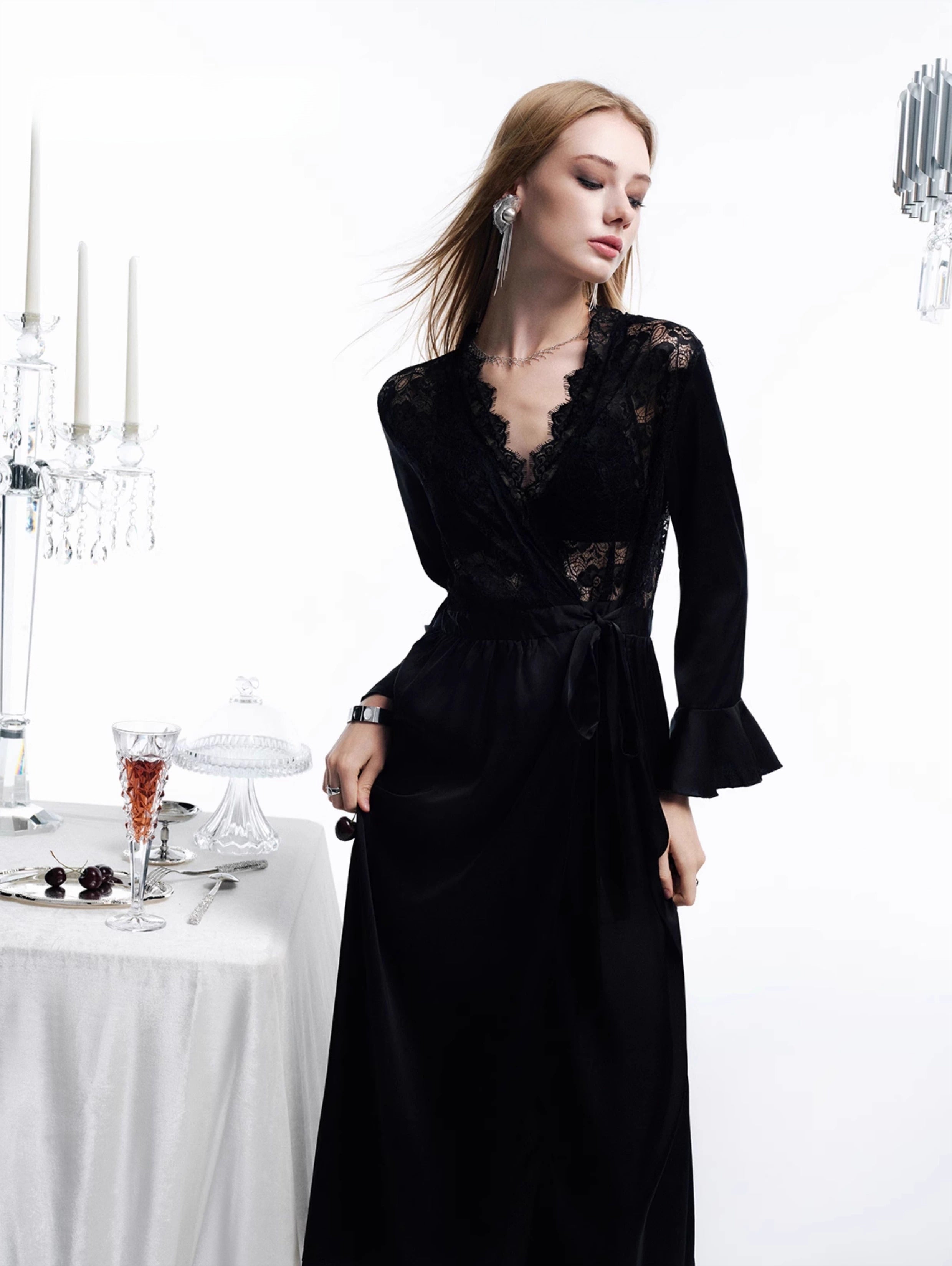 Filia • レースワンピースルームウェア