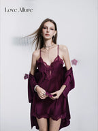 Sybil • レースガウン＆ベビードールセット