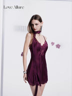 Sybil • レースガウン＆ベビードールセット