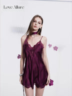 Sybil • レースガウン＆ベビードールセット