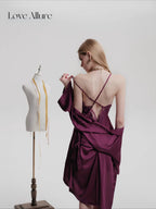 Sybil • レースガウン＆ベビードールセット