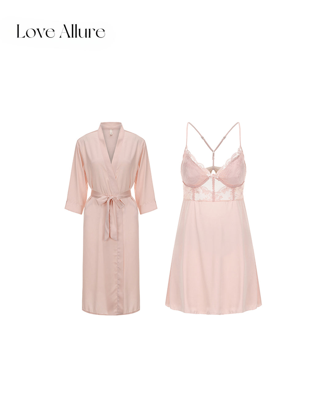 Nora • レースガウン＆ベビードールセット