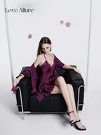 Sybil • レースガウン＆ベビードールセット