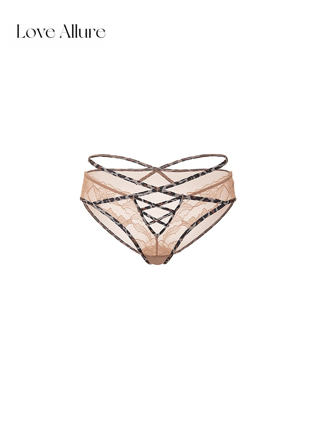 Leopard • レースハーフバックショーツ