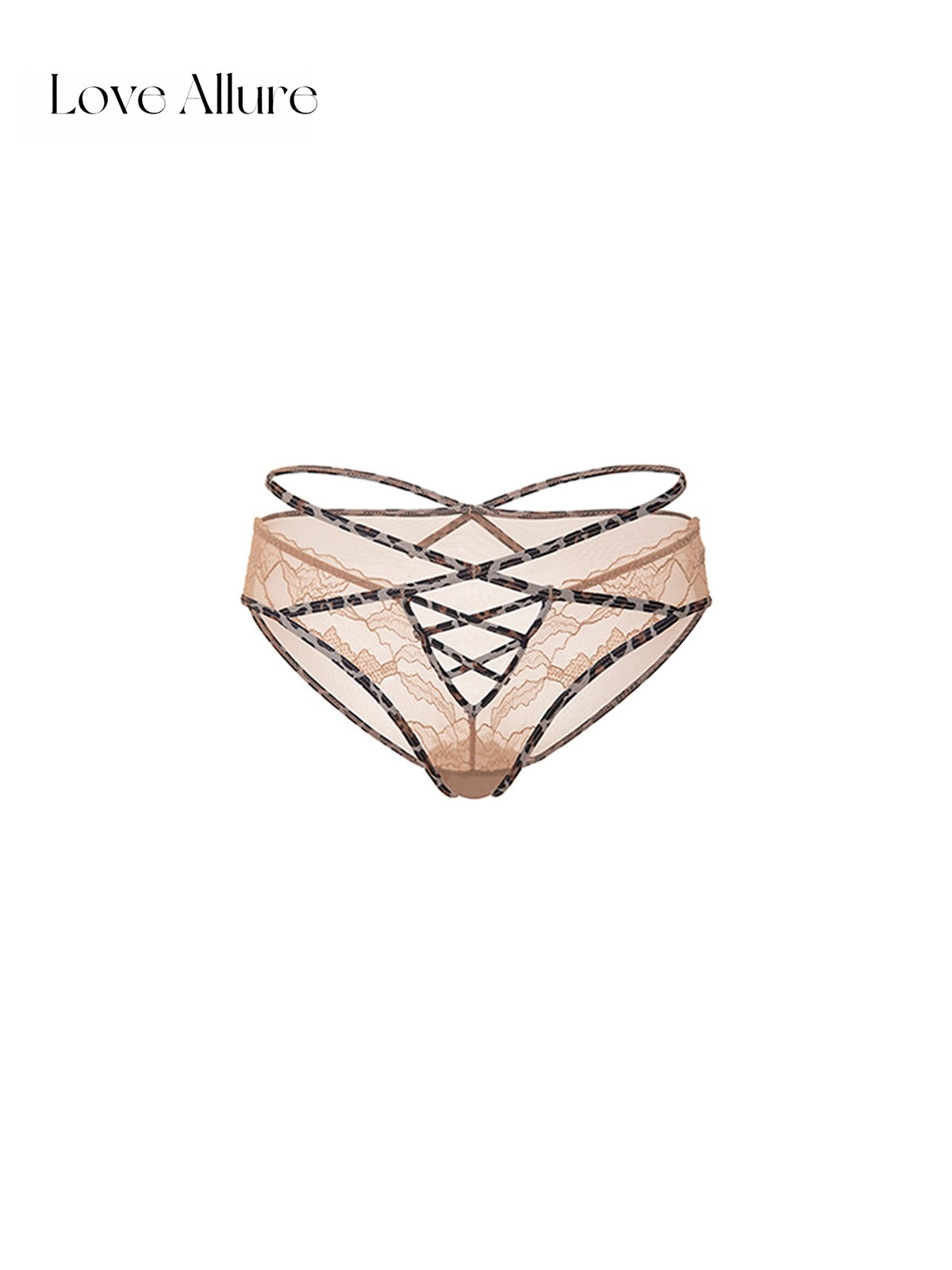 Leopard • レースハーフバックショーツ