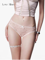 Paula • レースハーフバックショーツ