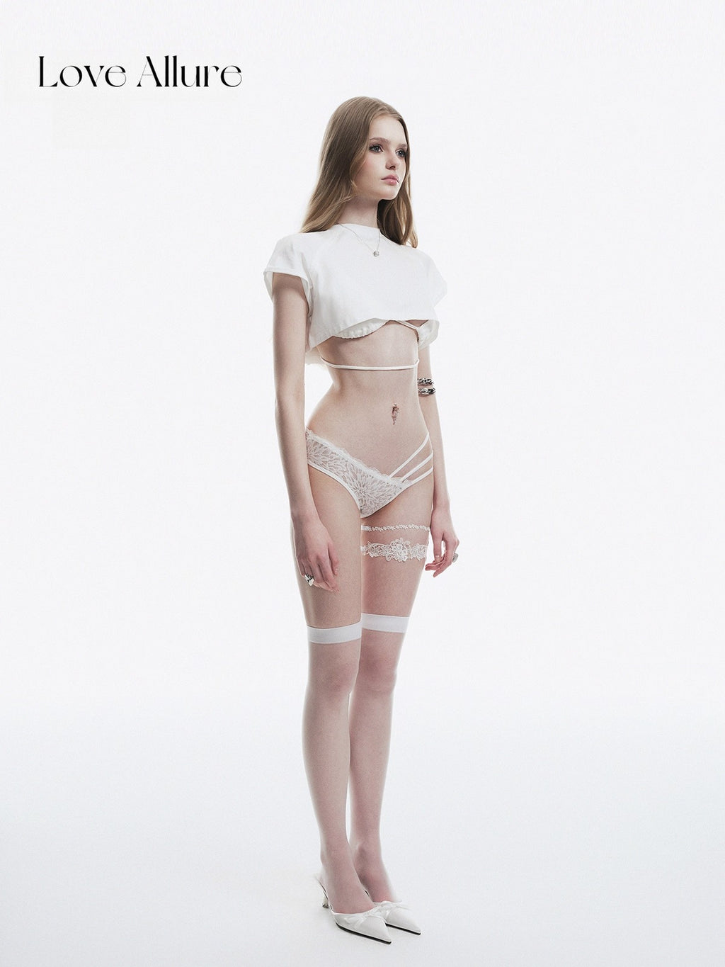 Iris • レースハーフバックショーツ