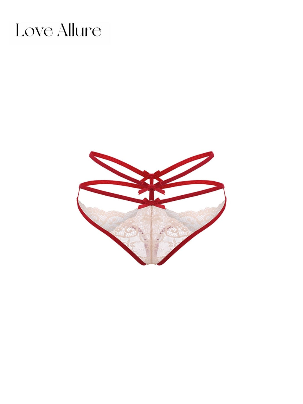 Rouge • レースハーフバックショーツ