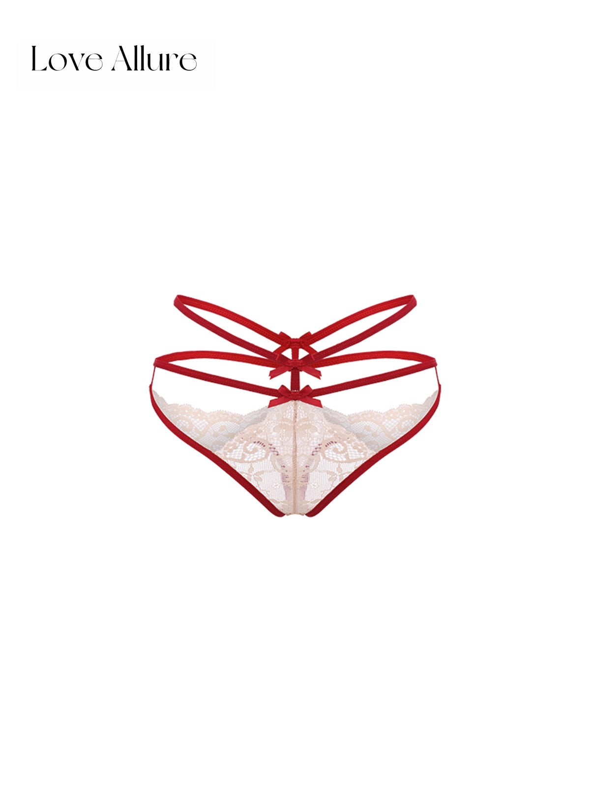 Rouge • レースハーフバックショーツ