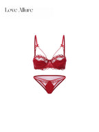 Lowell • レースブラ&ハーフバックショーツセット