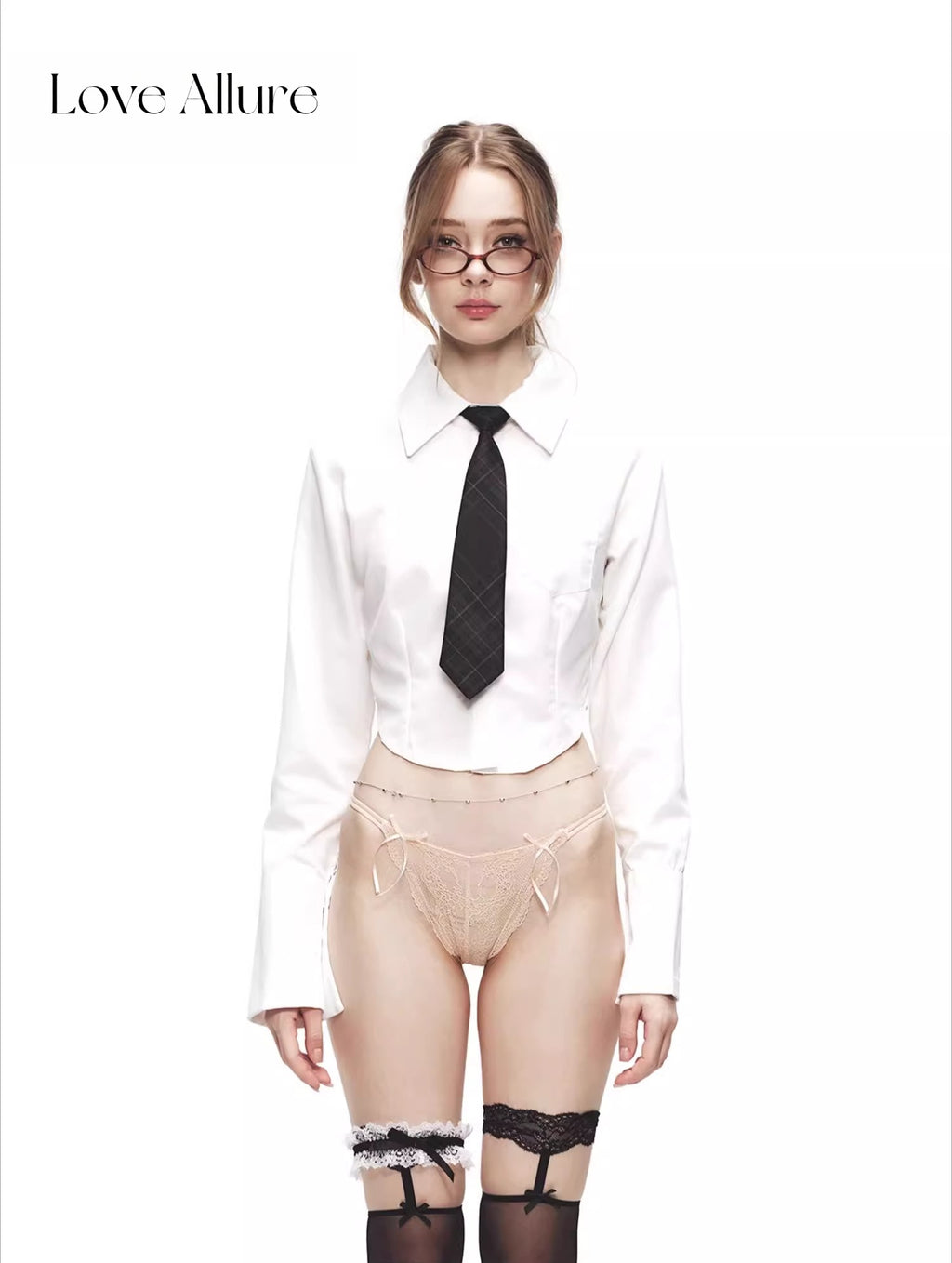 Wisp • レースハーフバックショーツ