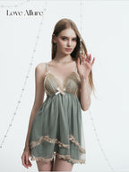 Isla • レースガウン＆ベビードールセット