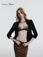 Lynx • レースブラ&Tバックショーツセット