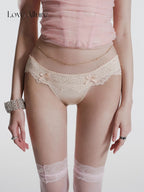 Melia • レースハーフバックショーツ