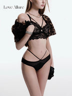 Sira • レースブラ&ハーフバックショーツセット