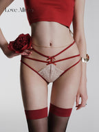 Rouge • レースハーフバックショーツ