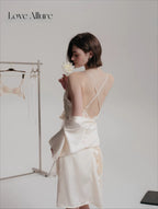 Sybil • レースガウン＆ベビードールセット