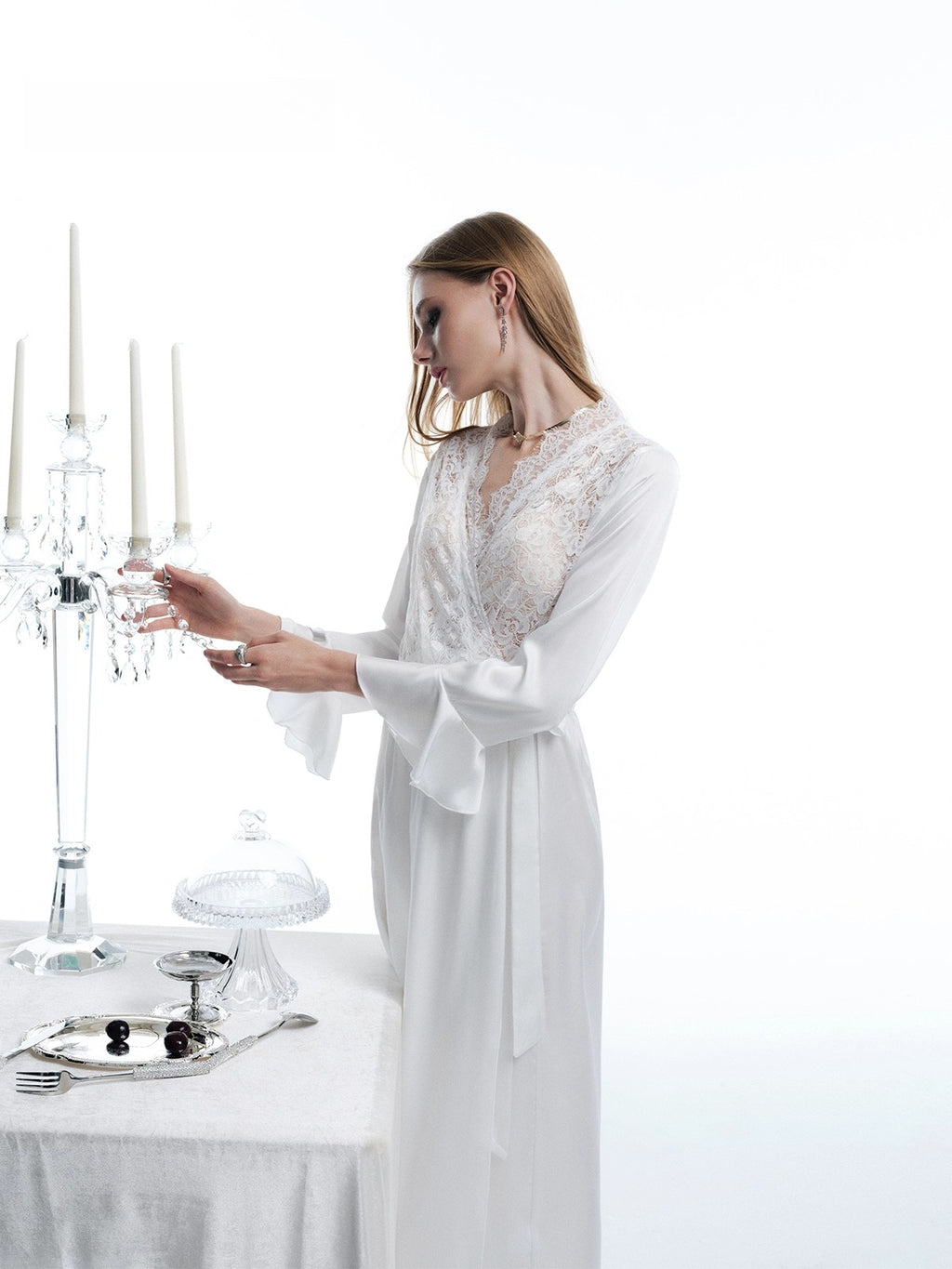 Filia • レースワンピースルームウェア