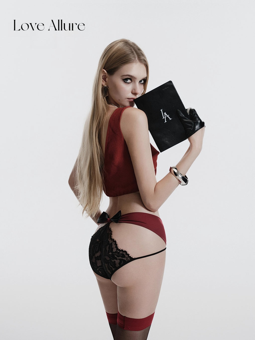 Cellie • レースハーフバックショーツ