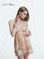 Isla • レースガウン＆ベビードールセット