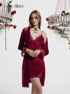 Maribel • レースガウン&ベビードールセット