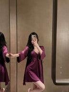 Nora • レースガウン＆ベビードールセット