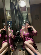 Nora • レースガウン＆ベビードールセット